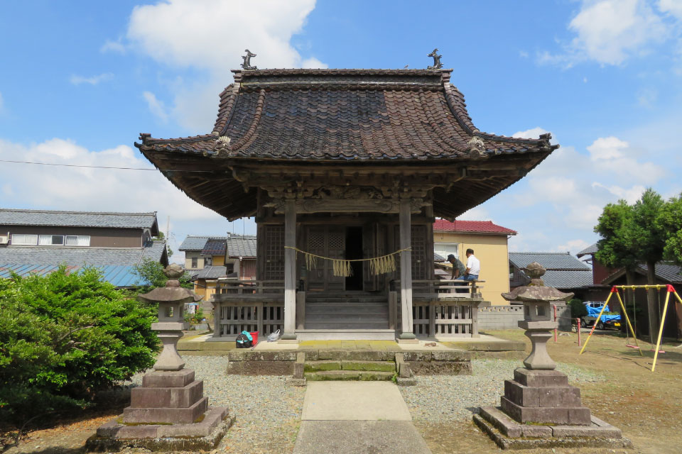 燕市指定文化財若宮社