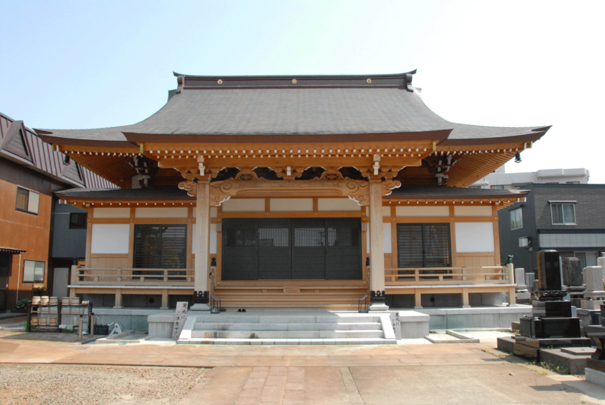 善行寺本堂再建工事