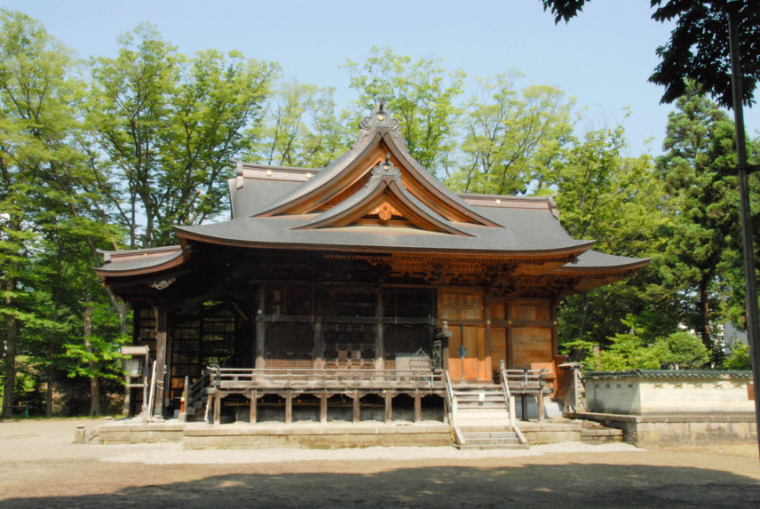 金峯神社拝殿修復工事