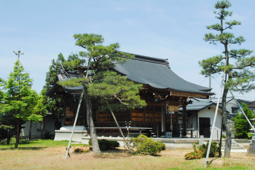 稲荷神社拝殿・神殿新築工事