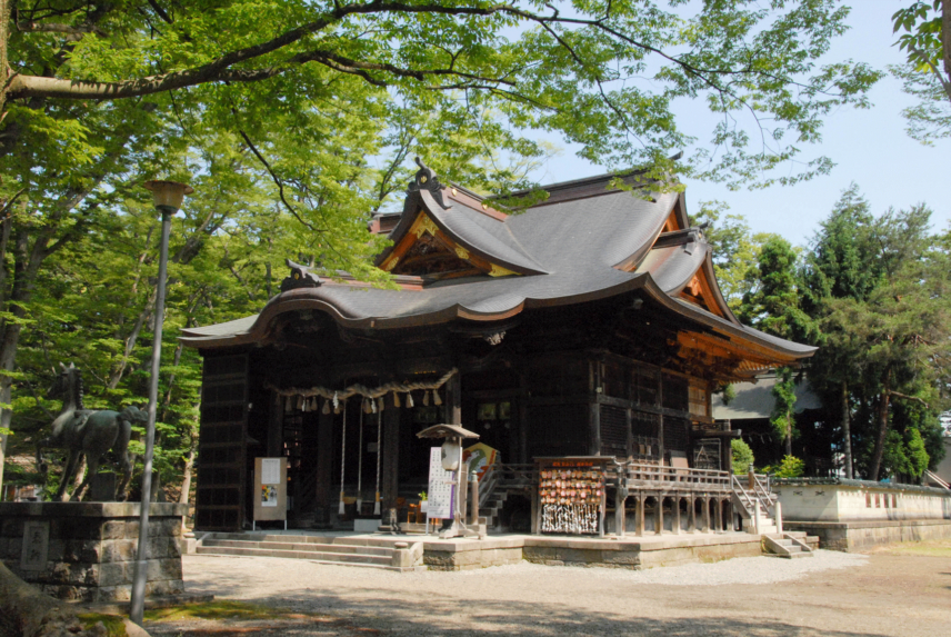 金峯神社拝殿修復工事