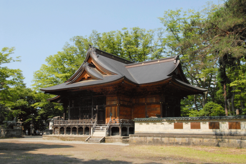 金峯神社拝殿修復工事