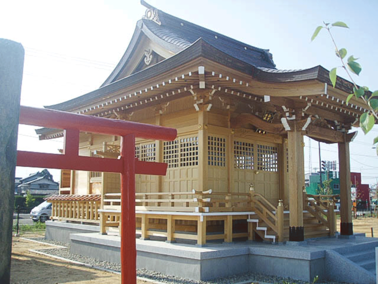 吉田下中野諏訪赤坂神社建設工事