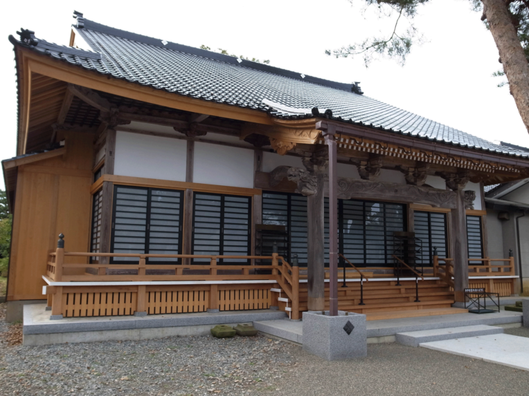 行通寺本堂改修工事