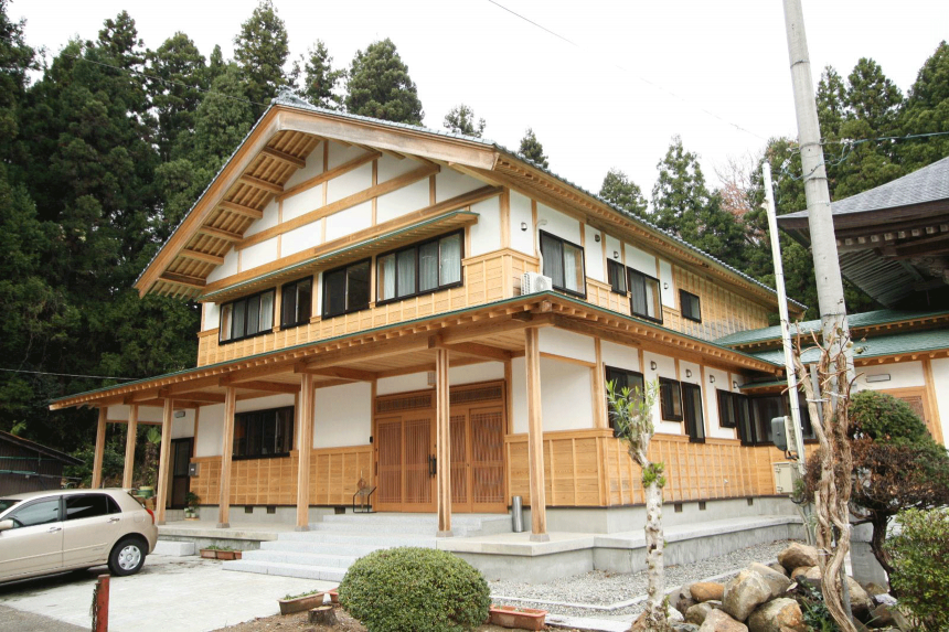 東岸寺庫裏改築工事