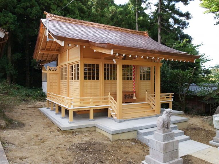 国常立神社改築工事