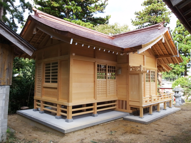 国常立神社改築工事