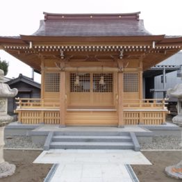 小池諏訪神社改築工事