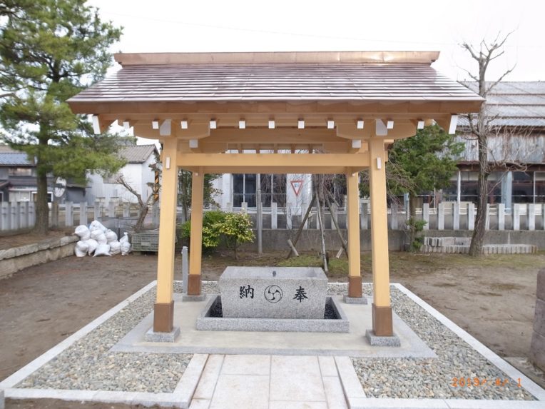 小池諏訪神社改築工事