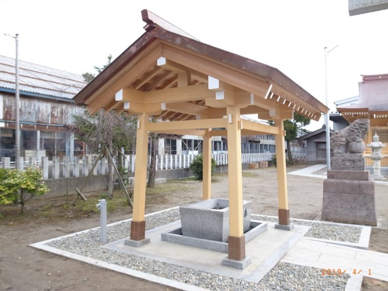 小池諏訪神社改築工事