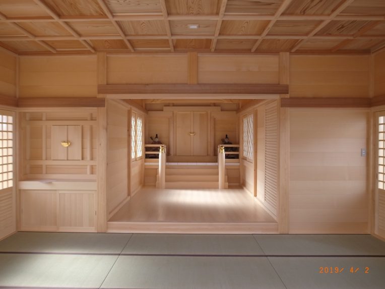 小池諏訪神社改築工事