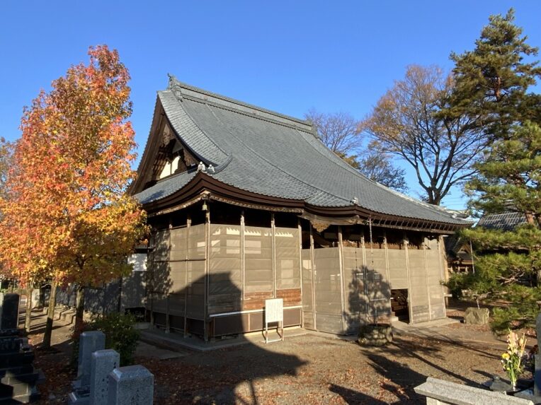 願敬寺本堂屋根改修工事