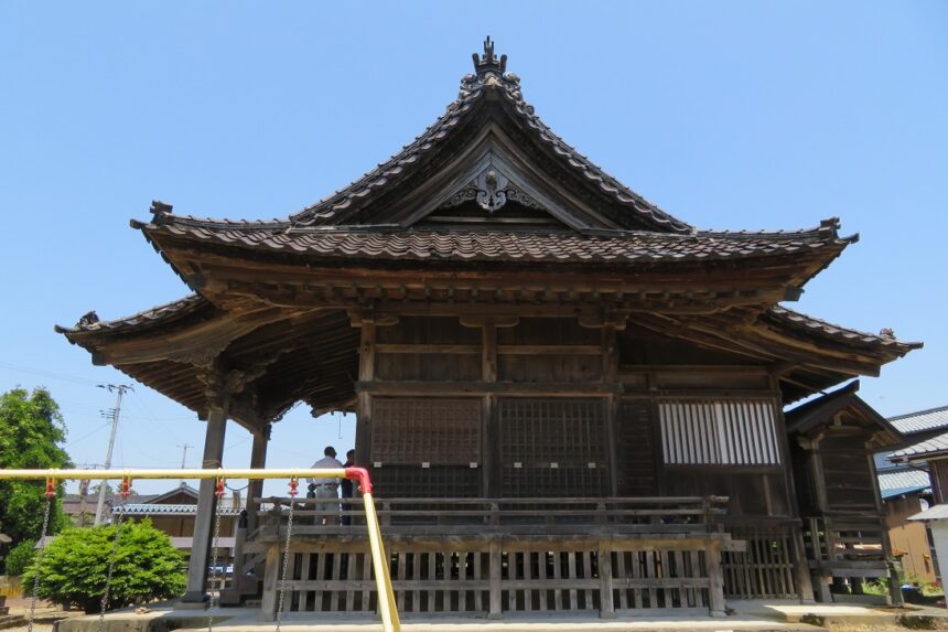 若宮社屋根葺替工事