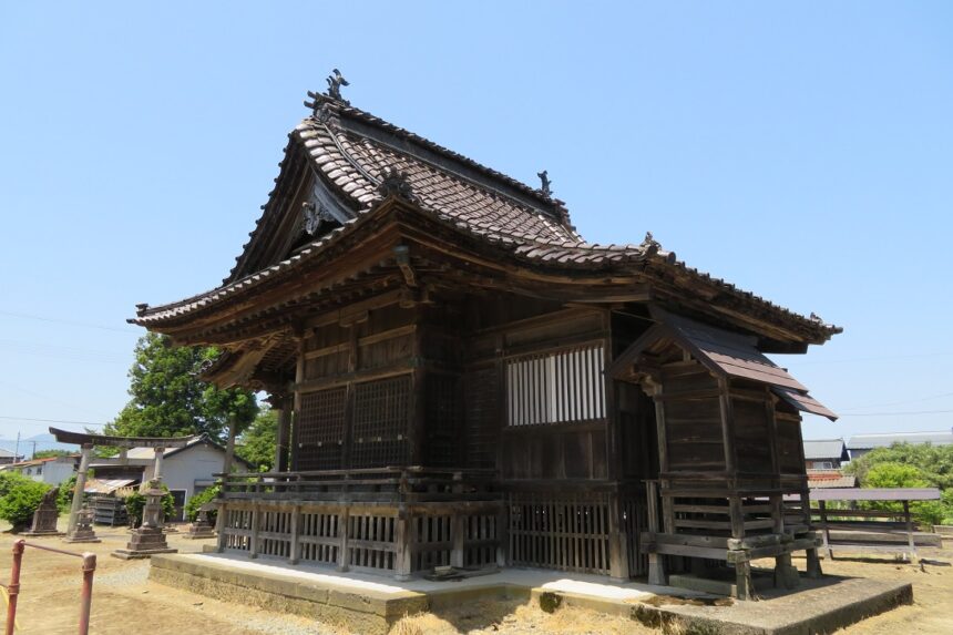 若宮社屋根葺替工事