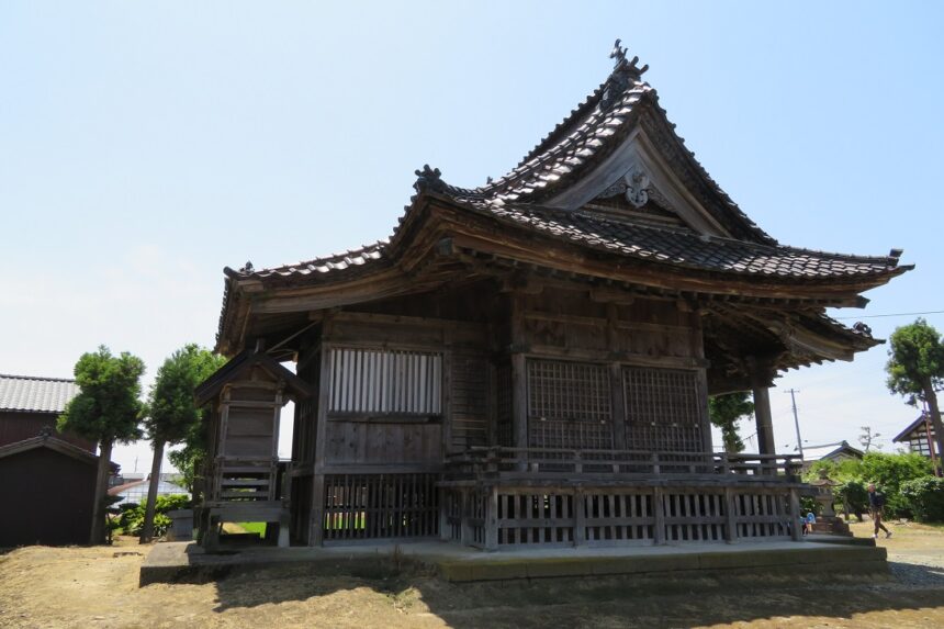 若宮社屋根葺替工事