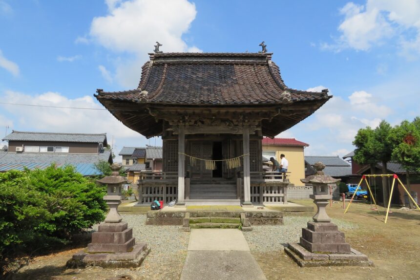 若宮社屋根葺替工事