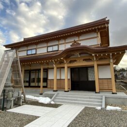 久昌寺坐禅堂新築工事