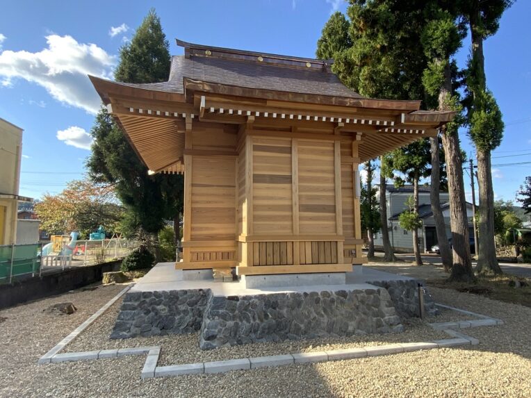 荻堀（神明社）神社改築工事