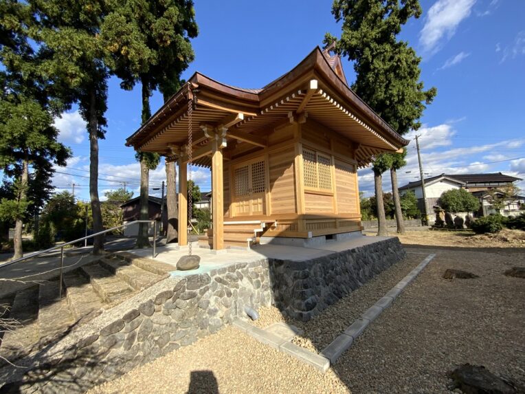 荻堀（神明社）神社改築工事