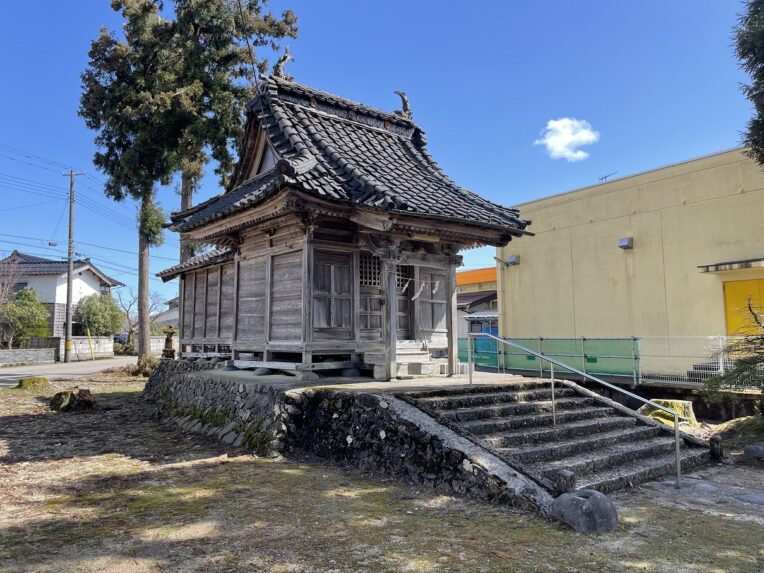 荻堀（神明社）神社改築工事