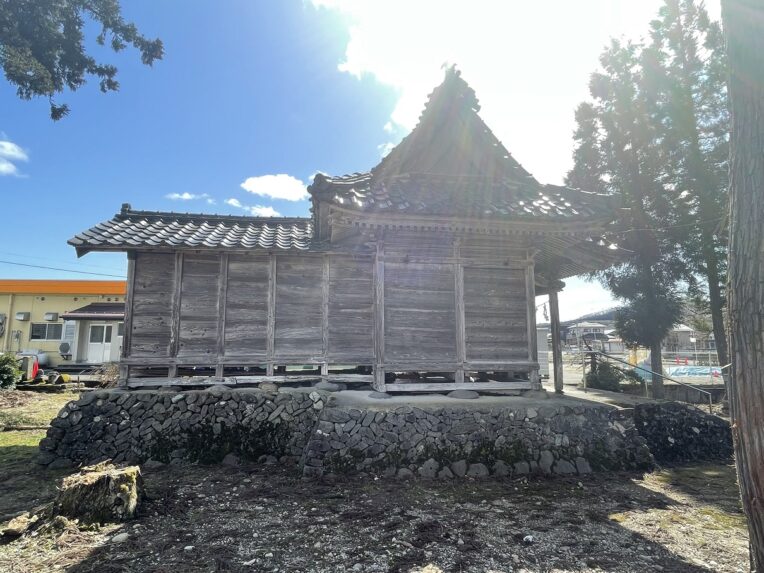 荻堀（神明社）神社改築工事