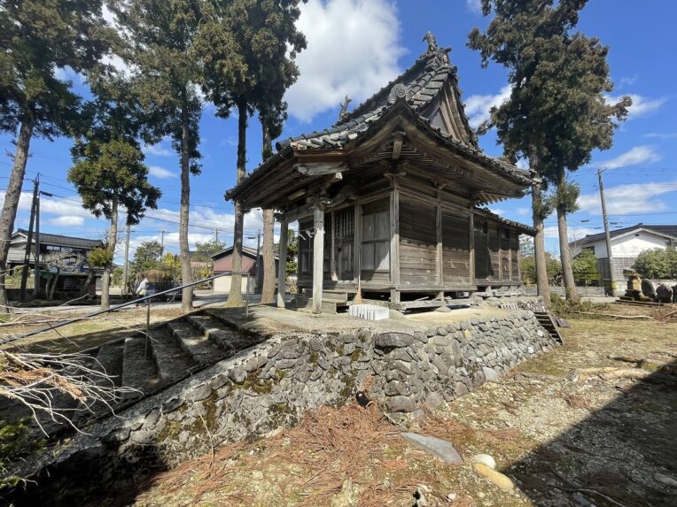 荻堀（神明社）神社改築工事