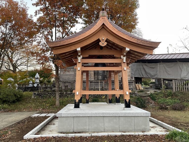 真福寺鐘撞堂新築工事