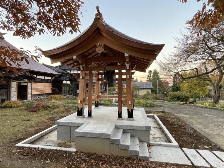 真福寺鐘撞堂新築工事