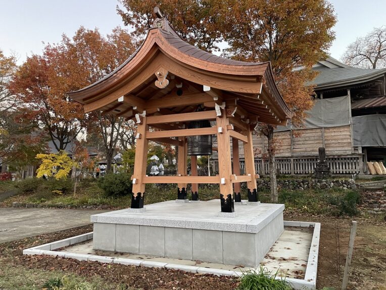 真福寺鐘撞堂新築工事