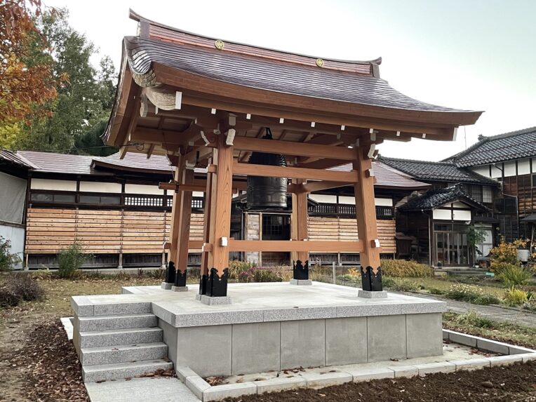 真福寺鐘撞堂新築工事